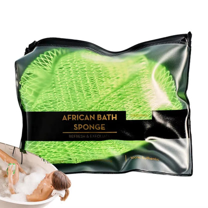African Bath Net Colorful Net Sponge Body Exfoliator Reusable Bath Sponge Washcloth African Scrubbing Long Net Rag Shower
