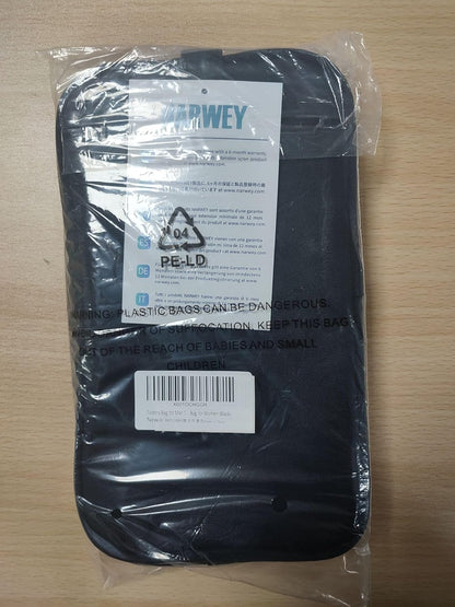 Travel Toiletry Wash Bag for Men and Women Traveling Dopp Kit Shaving Bag for Toiletries Accessories (Black)