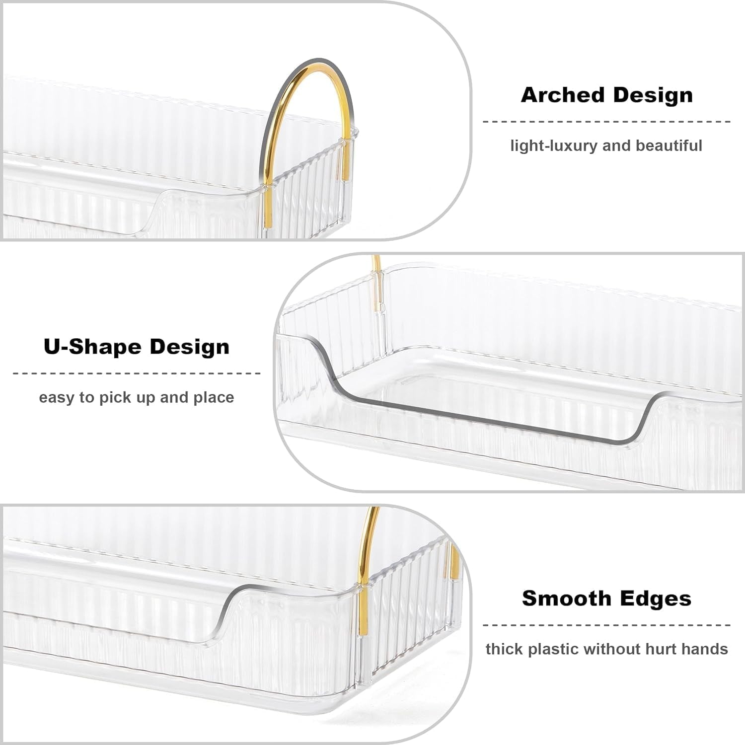 Makeup Organiser, Spinning 3 Tiers Perfume Organiser, Skincare Cosmetic Organizer, Dressing Table Organiser for Lipsticks,Jewelery, Brush, Vanity Desk, Bedroom (White, 3 Tiers)