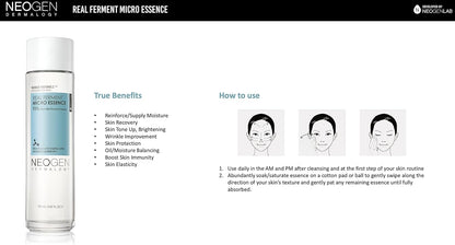 Dermalogy Real Ferment Micro Essence Premium, 150 Ml, Pack of 1