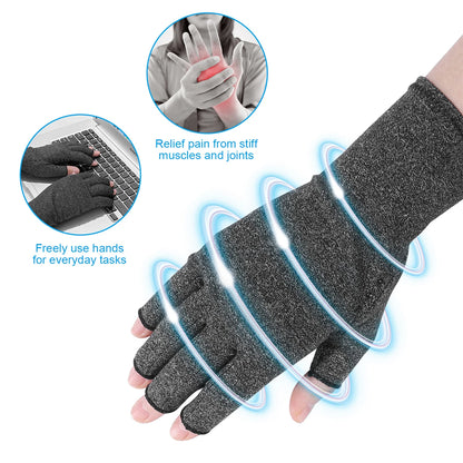 10/5/4/3 Pairs Compression Arthritis Gloves Wrist Support Joint Pain Relief Hand Brace for Women Men Therapy Wristband Gloves