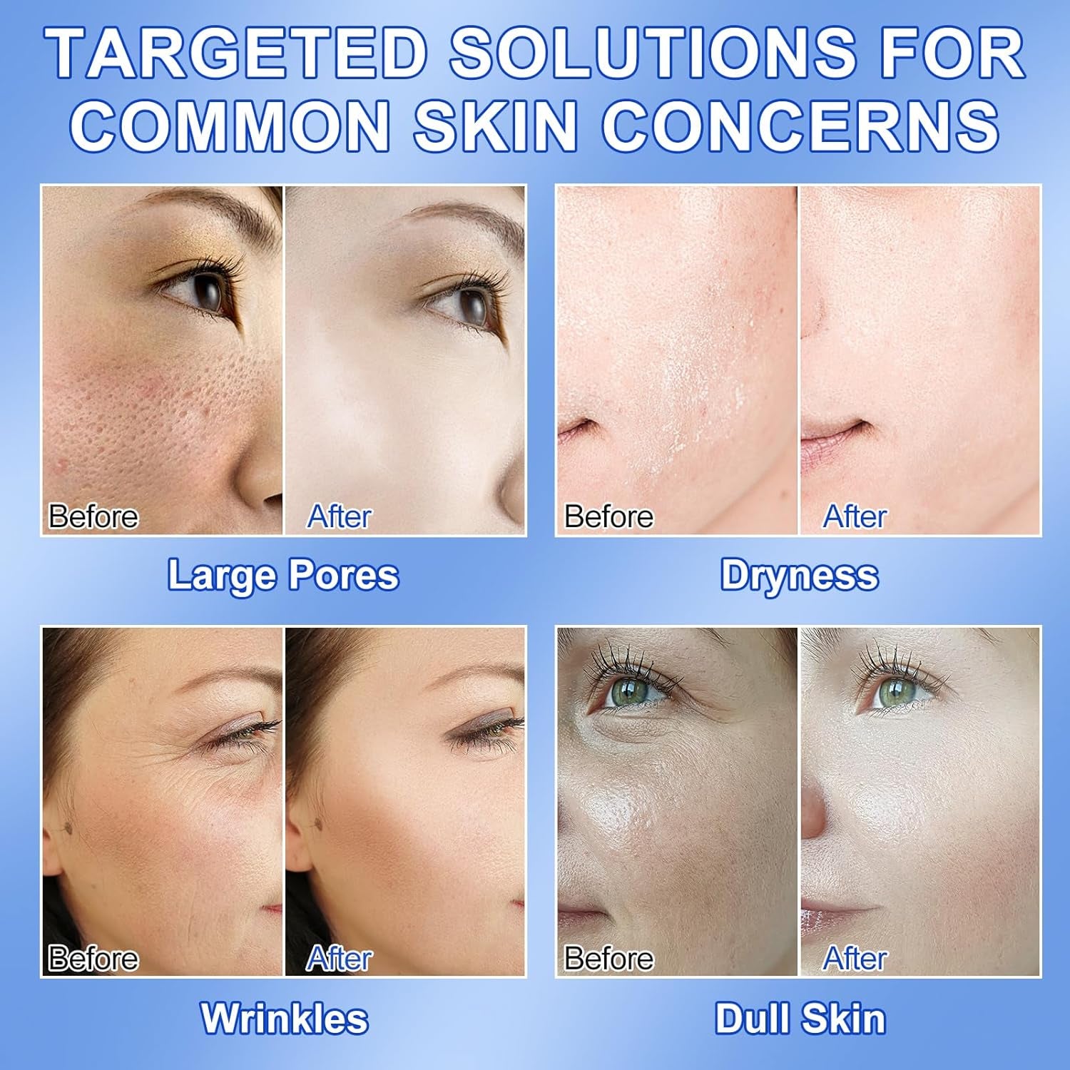 Collagen Face Mask, Collagen Night Wrapping Mask, Hydrating Overnight Hydrogel Mask, Pore Minimizing, Elasticity Improvement (34G X 6Ea)