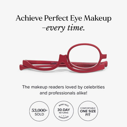 Vicci Eyewear Makeup Glasses for Clear Vision Magnifying Mirror Quality Eyeglasses Crystal Cosmetic Daily