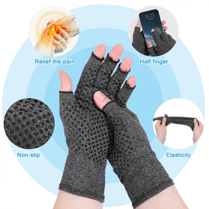 10/5/4/3 Pairs Compression Arthritis Gloves Wrist Support Joint Pain Relief Hand Brace for Women Men Therapy Wristband Gloves