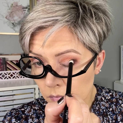 Vicci Eyewear Makeup Glasses for Clear Vision Magnifying Mirror Quality Eyeglasses Crystal Cosmetic Daily