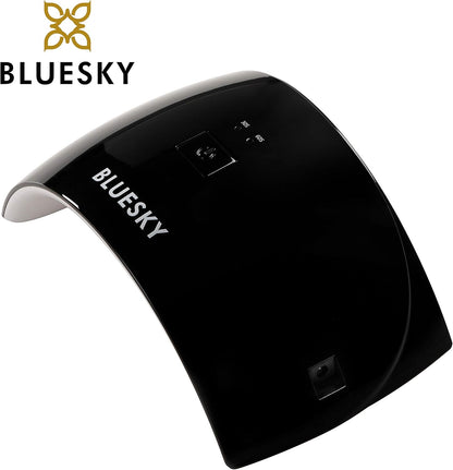 Professional LED and UV Light Nail Lamp for Gel Polish Curing, 24W Professional Nail Dryer with 2 Timers, Auto Sensor, UK Plug, Black