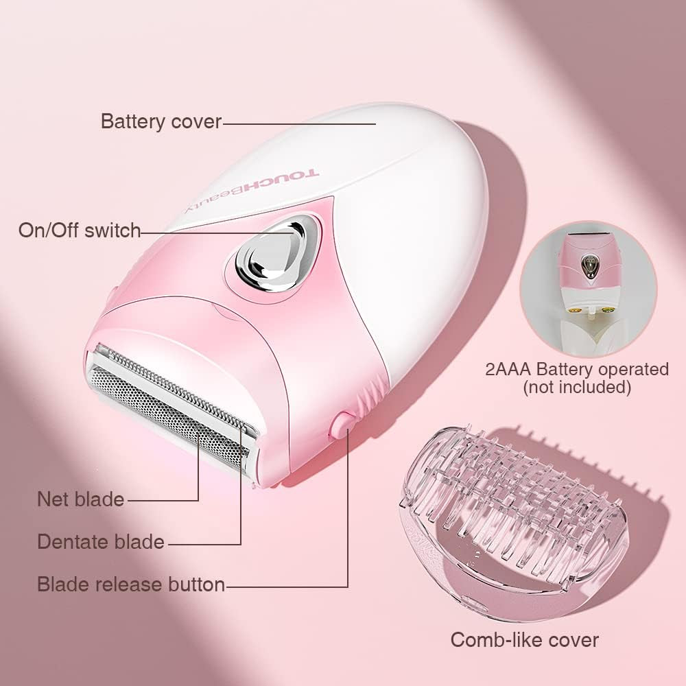 Women'S Electric Shaver,  Shaver Women'S Dlectric, Trimmer for Women for Body, Armpits, Legs and Bikini Area, Compact Lady Shaver AG-1459ADE