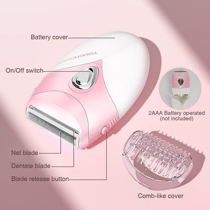 Women'S Electric Shaver,  Shaver Women'S Dlectric, Trimmer for Women for Body, Armpits, Legs and Bikini Area, Compact Lady Shaver AG-1459ADE