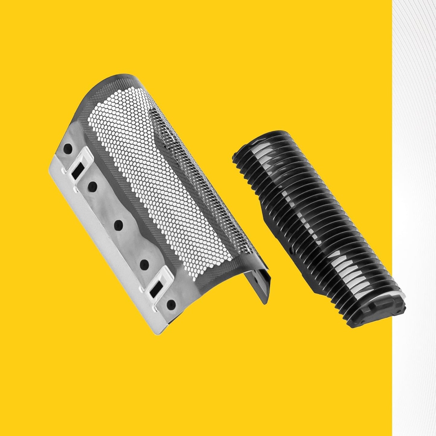 Pocket Travel Shaver - Compact Rechargeable Electric Shaver for Men, Beard Trimmer with Flex Foils, Close Cut - Small for Travelling, Black