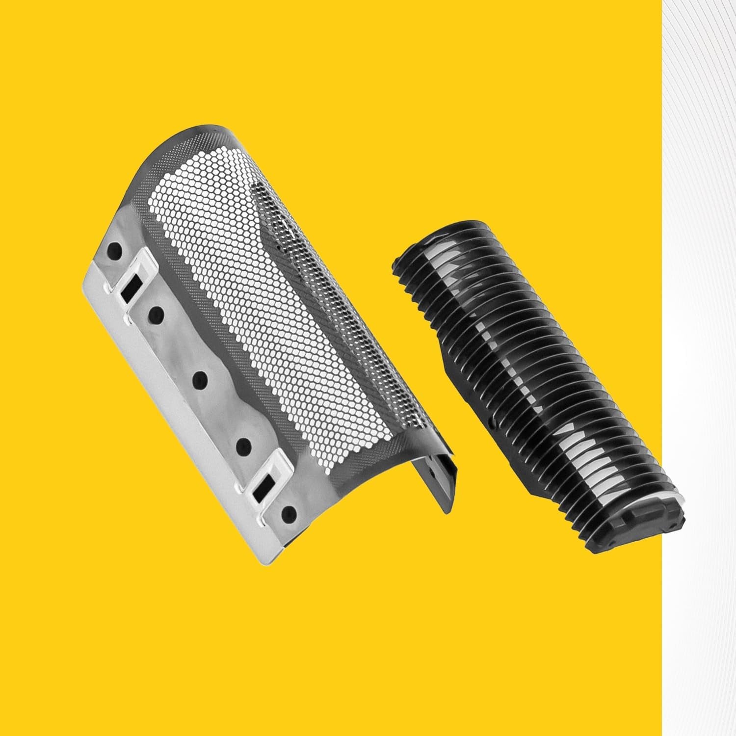 Pocket Travel Shaver - Compact Rechargeable Electric Shaver for Men, Beard Trimmer with Flex Foils, Close Cut - Small for Travelling, Black