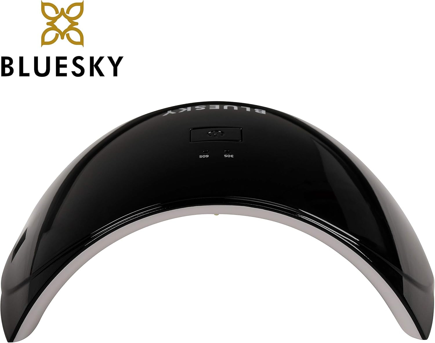 Professional LED and UV Light Nail Lamp for Gel Polish Curing, 24W Professional Nail Dryer with 2 Timers, Auto Sensor, UK Plug, Black