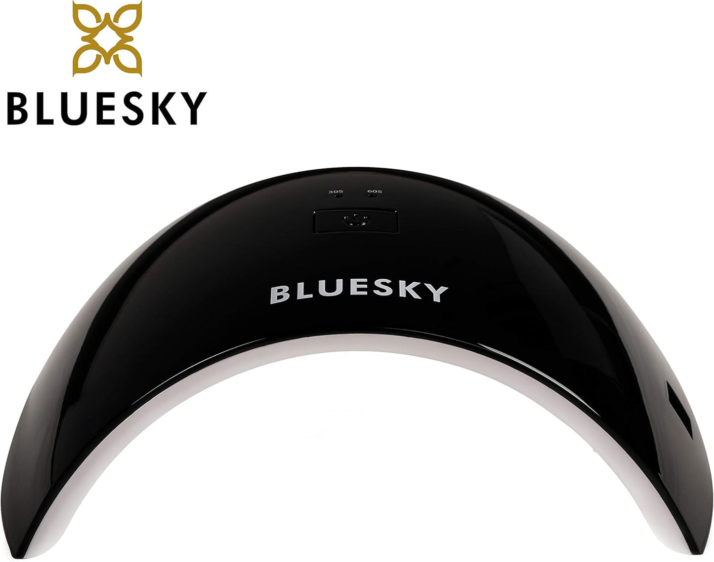 Professional LED and UV Light Nail Lamp for Gel Polish Curing, 24W Professional Nail Dryer with 2 Timers, Auto Sensor, UK Plug, Black