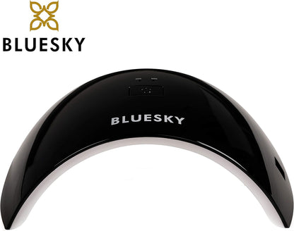 Professional LED and UV Light Nail Lamp for Gel Polish Curing, 24W Professional Nail Dryer with 2 Timers, Auto Sensor, UK Plug, Black