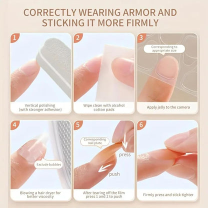 Pack of 24 Medium Press on Nails Almond False Nails Black Gradient French Nüdescht Pink False Nails with Moon Pattern Nail Press Ons Full Extension Stick on Nails