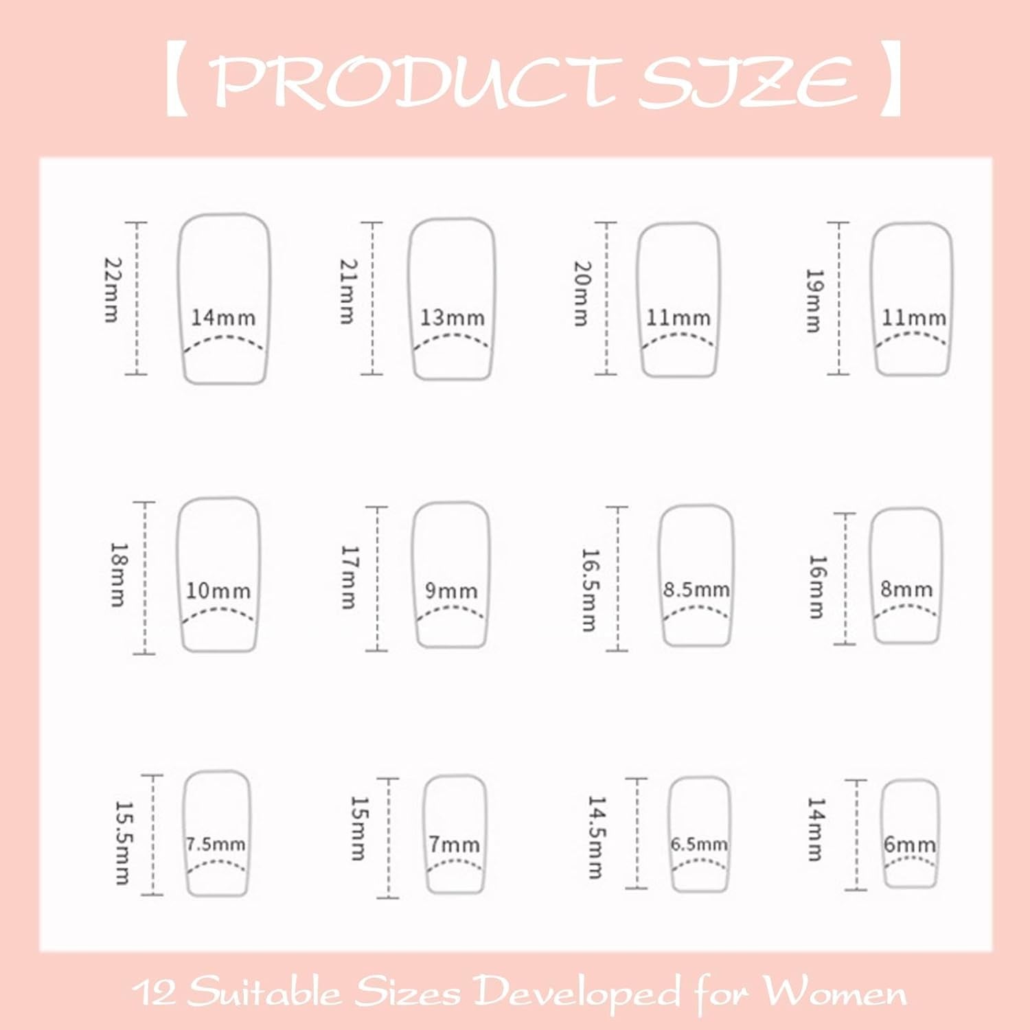48PCS French False Nails Short,White French Fake Nails, Square Press on Nails Pattern,Full Cover Stick on Nails with Designs Elegant Touch Fake Nails Women Girls Nail Art Accessories
