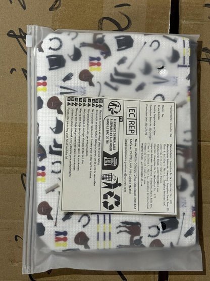 Labrador Dog Cosmetic Bag It'S Not Dog Hair It'S Labrador Glitter Makeup Bag with Zipper Labrador Mama Mom Survival Kit (Labrador Glitter)