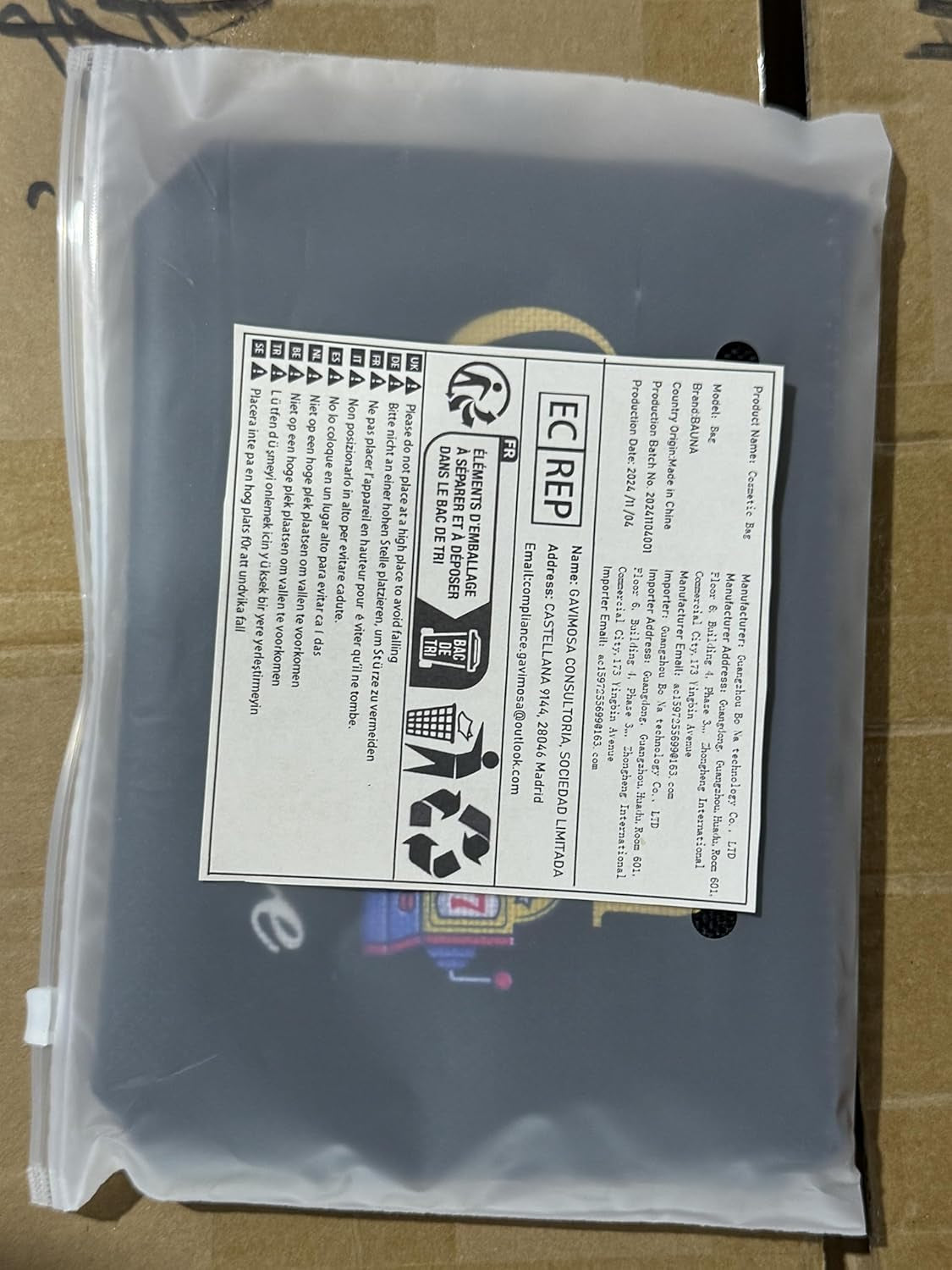 Labrador Dog Cosmetic Bag It'S Not Dog Hair It'S Labrador Glitter Makeup Bag with Zipper Labrador Mama Mom Survival Kit (Labrador Glitter)