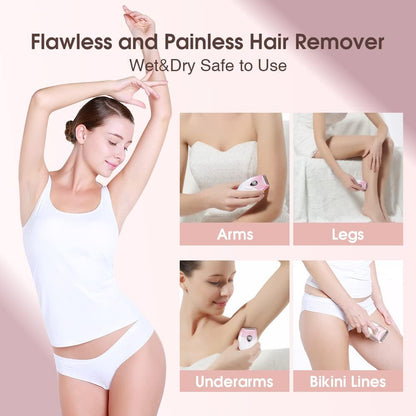 Women'S Electric Shaver,  Shaver Women'S Dlectric, Trimmer for Women for Body, Armpits, Legs and Bikini Area, Compact Lady Shaver AG-1459ADE