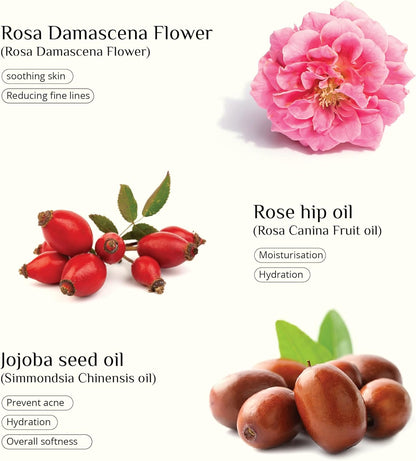 Seaweed Skinfood Face Cream, Luxurious Hydration with Natural Seaweed Extract, Organic Rosehip, Vitamin E, Nourishing Day Cream, All Skin Types, 30G, DIANA DRUMMOND