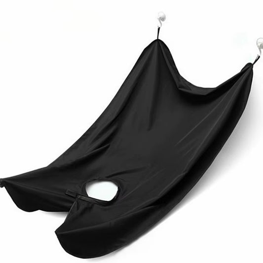 120*78 CM Beard and Mustache Shaving Apron Cape Bib for Shave with Suction Cups Attach to Mirror Hairdressing Removal Tools